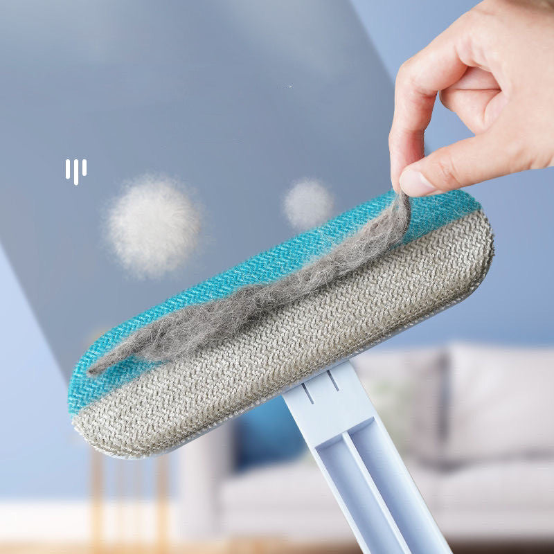 4-in-1 Pet Hair Removal Brush with Extendable Handle